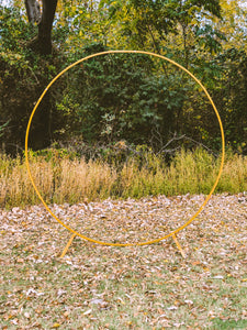 Circle Metal Backdrop